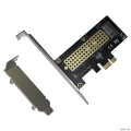 ORIENT C302E, ���������� PCI-Ex1->M.2 M-key NVMe SSD, ��� 2230/2242/2260/2280, 2 ������ ��������� � ��������� (31152)  [��������: 1 ���]