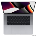 Apple MacBook Pro 16 2021 [MK183RU/A] Space Grey 16.2" Liquid Retina XDR {(3456x2234) M1 Pro chip with 10-core CPU and 16-core GPU/16GB/512GB SSD} (2021) (РСТ Россия)  [Гарантия: 6 месяцев]