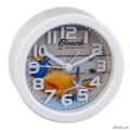 Perfeo Quartz часы-будильник "PF-TC-013", круглые диам. 10,5 см, ракушка  [Гарантия: 1 год]