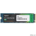 Apacer SSD M.2 256Gb PCIe Gen3x4, R3500/W1200 Mb/s, MTBF 1.8M, 3D NAND, NVMe AP256GAS2280P4U-1  [��������: 3 ����]