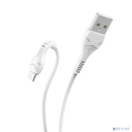 HOCO HC-10505 X37/ USB ������ Micro/ 1m/ 2.4A/ White  [��������: 1 ���]