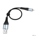 HOCO HC-10543 X38/ USB  Micro/ 1m/ 2.4A/ / Black  [: 1 ]