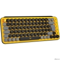920-010716 Logitech Клавиатура беспроводная POP KEYS, Blast Yellow   [Гарантия: 3 года]