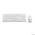 ���������� � ���� Wireless A4Tech FG1010 WHITE ����-�����, USB [1147575]  [��������: 1 ���]