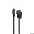 ������ HDMI-DVI Cablexpert CC-HDMI-DVI-4K-6, 19M/19M, single link, 4K, ����, ���������� �������, �����.�������, 1.8�, ������, �������  [��������: 3 ������]