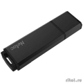 Netac USB Drive 32GB U351 &lt;NT03U351N-032G-20BK>, USB2.0, с колпачком, металлическая чёрная  [Гарантия: 1 год]