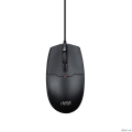 Мышь HIPER проводная OM-1100 {1600dpi, черный, 1,8м, USB, 4кнп}  [Гарантия: 1 год]