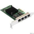 Exegate EX292508RUS ������� ������� ExeGate EXE-I350-T4V2 (PCI-E x4 v2.1, ����� 4xRJ45 (������), 10/100/1000Mbps, Gigabit NIC Intel Chipset NHI350AM4)  [��������: 1 ���]