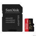 Micro SecureDigital 128GB SanDisk Extreme Pro microSD UHS I Card 128GB for 4K Video on Smartphones, Action Cams & Drones 200MB/s Read, 90MB/s Write, Lifetime Warranty [SDSQXCD-128G-GN6MA]  [��������: 1 ���]