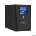 Exegate EX292804RUS ��� ExeGate SpecialPro Smart LLB-1600.LCD.AVR.2SH.3C13.USB <1600VA/950W, LCD, AVR, 2*Schuko+3*C13, USB, �����.������, ������������� ������, Black>  [��������: 1 ���]