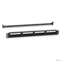 Cabeus PL-24-Cat.6-Dual IDC ����-������ 19" (1U), 24 ����� RJ-45, ��������� 6, Dual IDC, � ������ ��������� �������������  [��������: 2 ������]