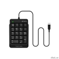 Числовой блок A4Tech Fstyler FK13P черный USB slim для ноутбука (FK13P BLACK)  [Гарантия: 1 год]