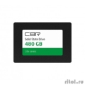 CBR SSD-480GB-2.5-LT22, ���������� SSD-����������, ����� "Lite", 480 GB, 2.5", SATA III 6 Gbit/s, SM2259XT, 3D TLC NAND, R/W speed up to 550/520 MB/s, TBW (TB) 240  [��������: 3 ����]