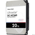 20Tb WD Ultrastar DC HC560 {SATA 6Gb/s, 7200 rpm, 512mb buffer, 3.5"} [0F38785/WUH722020BLE6L4] (38643)  [��������: 1 ���]