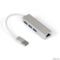 ExeGate EX294185RUS ������-������� ExeGate EXE-77U3T-45 (USB3.0 --> 3xUSB3.0 + 1xRJ45 UTP 1000Mbps RLT8153)  [��������: 1 ���]