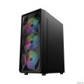 1STPLAYER FD3 Black / ATX / 4x120mm LED fans inc. / FD3-BK-4F1  [��������: 1 ���]