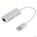 Bion Переходник с кабелем USB A - RJ45, 100мб/с, длинна кабеля 10 см, белый [BXP-A-USBA-LAN-100]  [Гарантия: 6 месяцев]