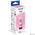 EPSON C13T09C64A   108 EcoTank Ink  Epson L8050/L18050, Light Magenta 70  [: 3 ]